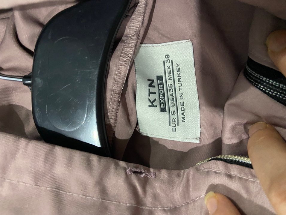 Bej Kapüşonlu Kadın Spor Ceket - Görsel 3