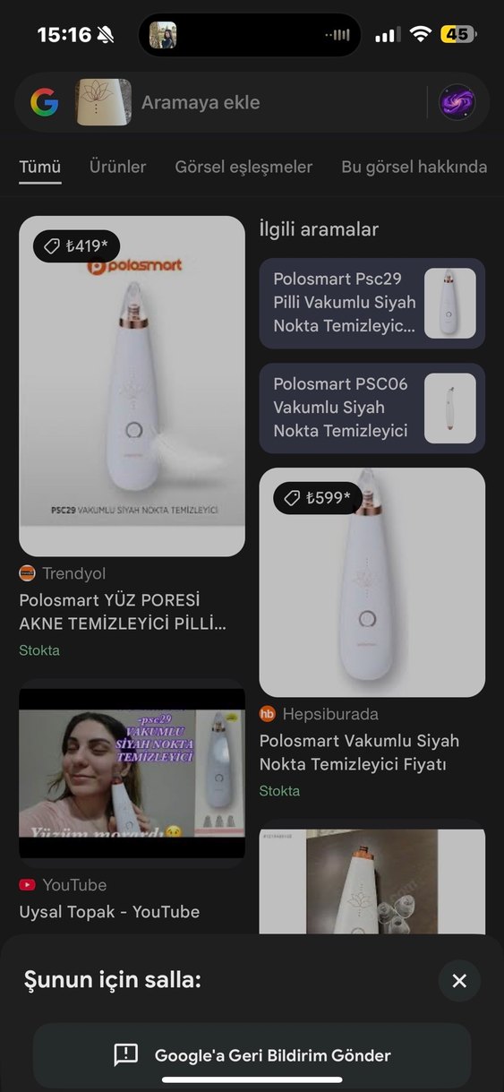 Gri-Beyaz Yüz Temizleme Cihazı - Görsel 2