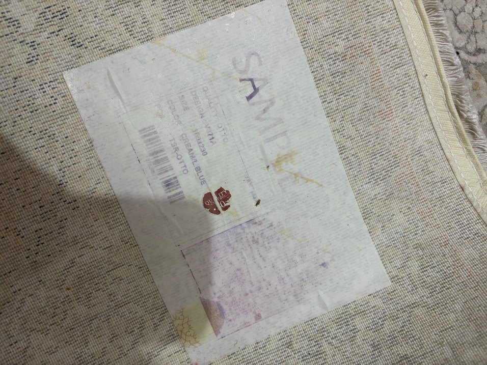 Gri Klasik Desenli Halı - Görsel 4