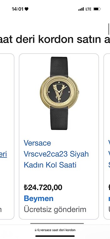  Beden ten rengi Renk Versace cok az kullanıldı deri