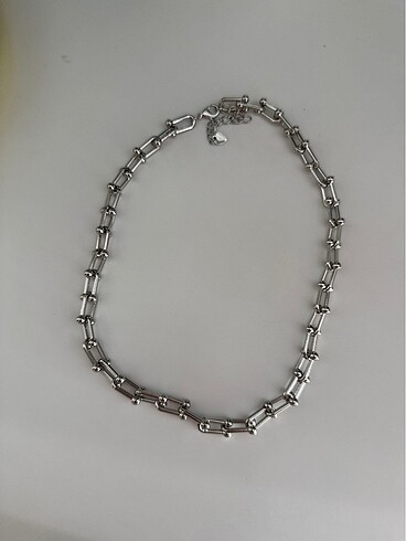 Gümüş birebir tiffany kolye