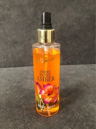 Vücut spreyi rose amber