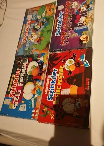 Sizinkiler Çocuk Kitapları Seti 4 Kitap