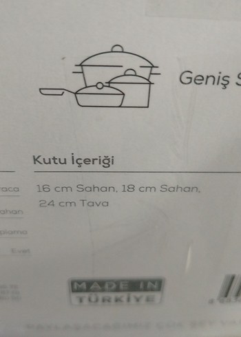 Karaca karaca dıde bıogranıt tava setı
