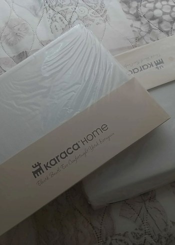 Karaca Home Beyaz Lastikli Yatak Koruyucu alez - Görsel 2