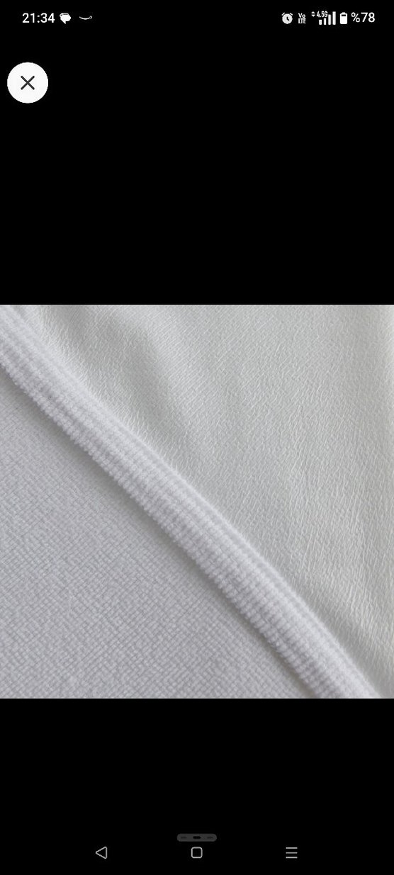 Karaca Home Beyaz Lastikli Yatak Koruyucu alez - Görsel 3