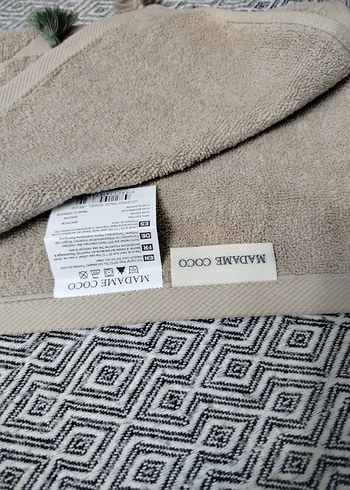Madame coco gıverny bej Yüz Havlusu - Görsel 4