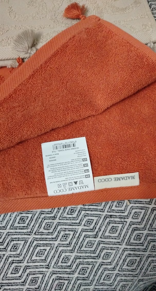 Madame coco gıverny yüz havlusu - Görsel 3