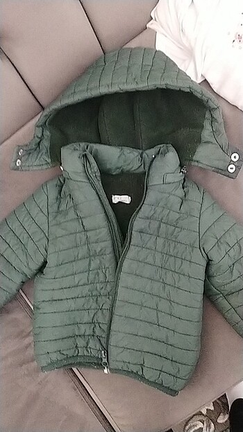 Hello baby 2 yaş çocuk mont yesil
