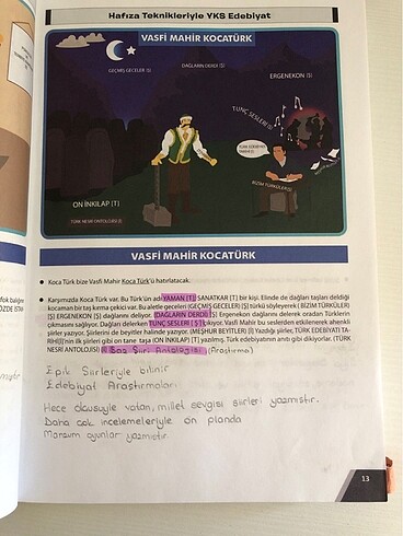 Hafıza teknikleriyle yks edebiyat