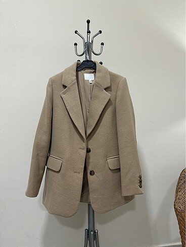 H&M kaşe blazer ceket