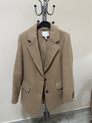 m Beden H&M kaşe blazer ceket