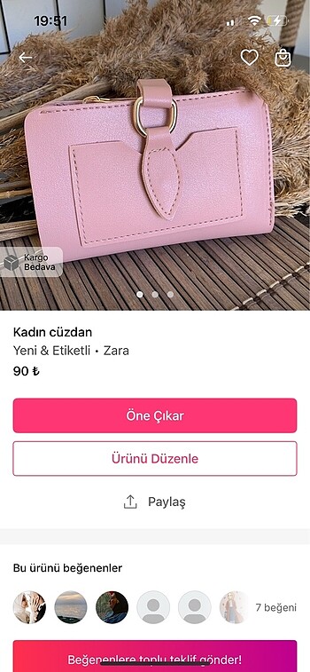5 adet ürün