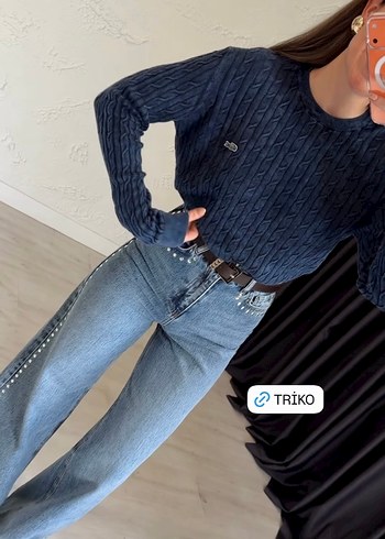 Lacoste SAÇ ÖRGÜ TRİKO