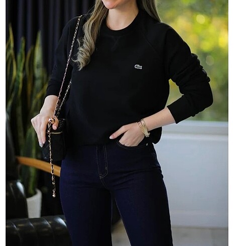 Lacoste LACOSTE BASİC SWEATSHİRT