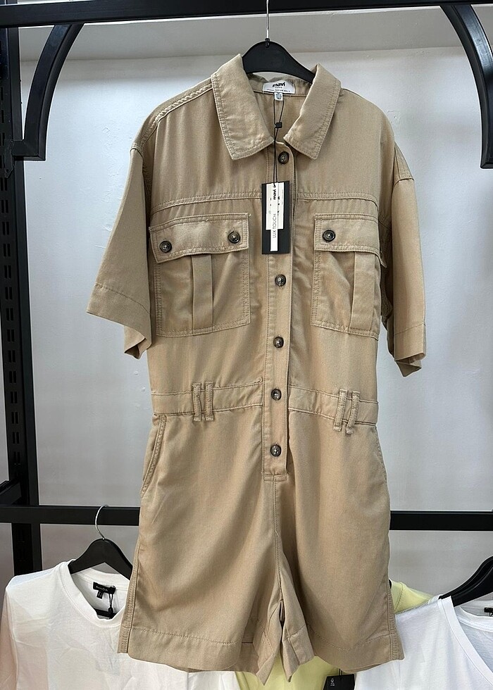 TENSEL DENİM TULUM - Görsel 5