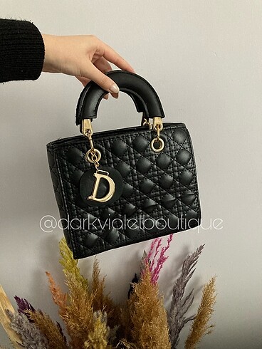  Beden siyah Renk Dior trend çanta