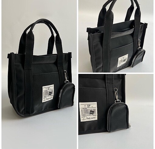  Beden siyah Renk Kullanışlı çanta