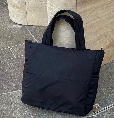 Pull and Bear Puf kumaş çanta