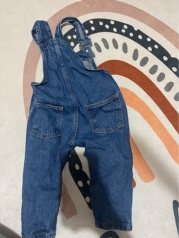 Zara Zara bebek çocuk kot tulum
