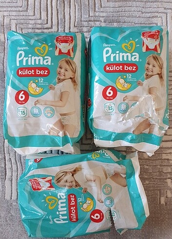 Ptima 6 no külot bebek bezi