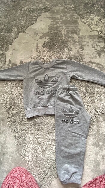 adidas gri alt üst takım