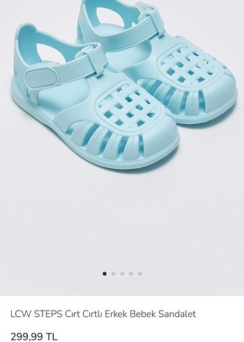LCW STEPS Erkek Bebek Mavi Sandalet