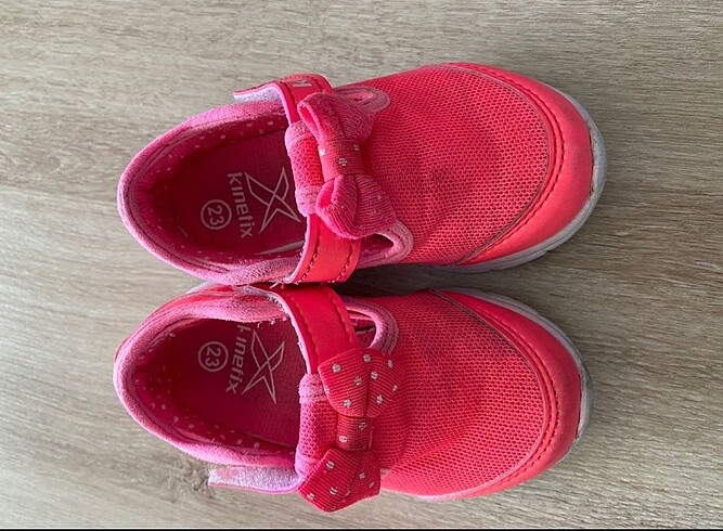 23 Beden pembe Renk Kız bebek spor ayakkabı