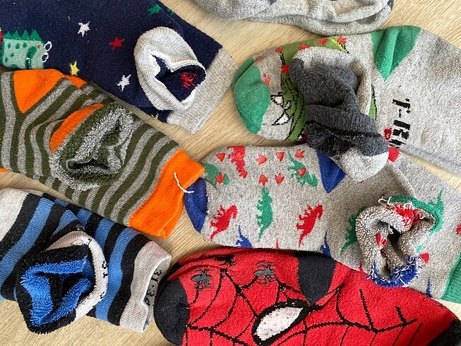 Erkek çocuk havlu çoraplar - Görsel 7