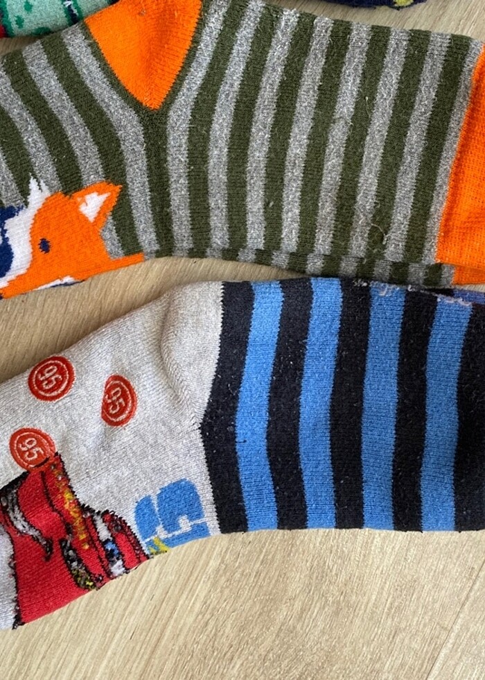 Erkek çocuk havlu çoraplar - Görsel 5