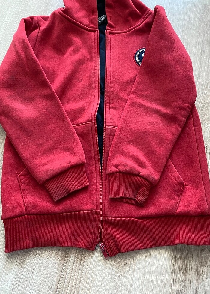 Amerikan Kültür Okulu kapşonlu Sweat - Görsel 2