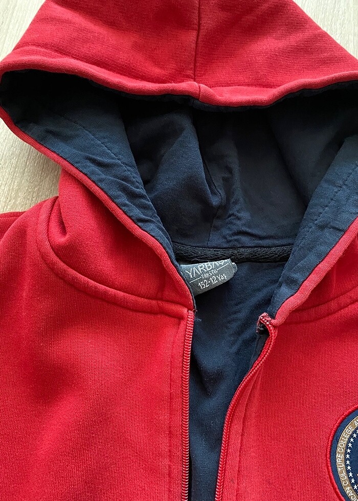 Amerikan Kültür Okulu kapşonlu Sweat - Görsel 5