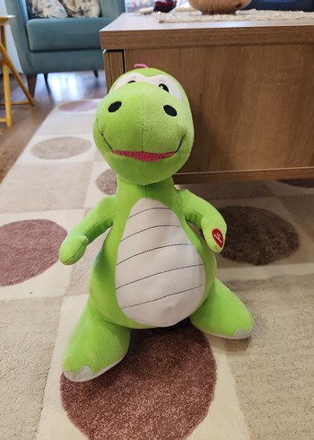 Renkli Yeşil Dinozor Peluş Oyuncak