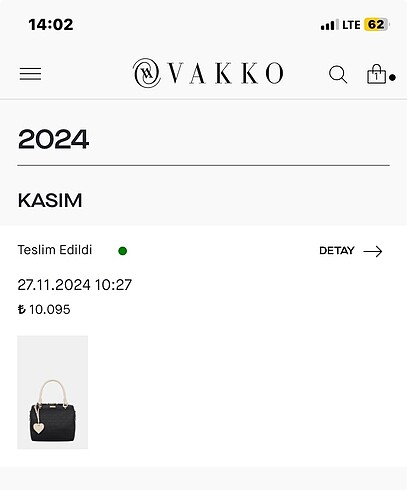 Vakko Vakko çanta