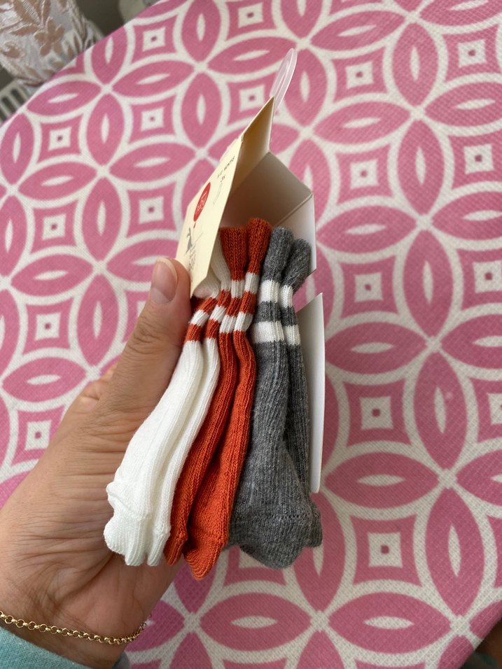 Bebek Erkek Çorap Seti 3'lü 6-12 ay - Görsel 2