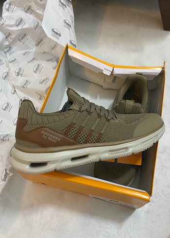 Dockers Erkek Bej Kamuflaj Spor Ayakkabı - Görsel 2