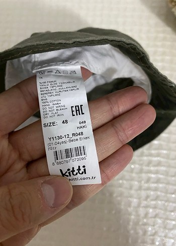 Kitti Yazlık bebek şapka - Görsel 2