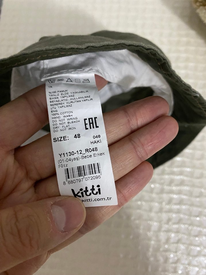 Kitti Yazlık bebek şapka - Görsel 2