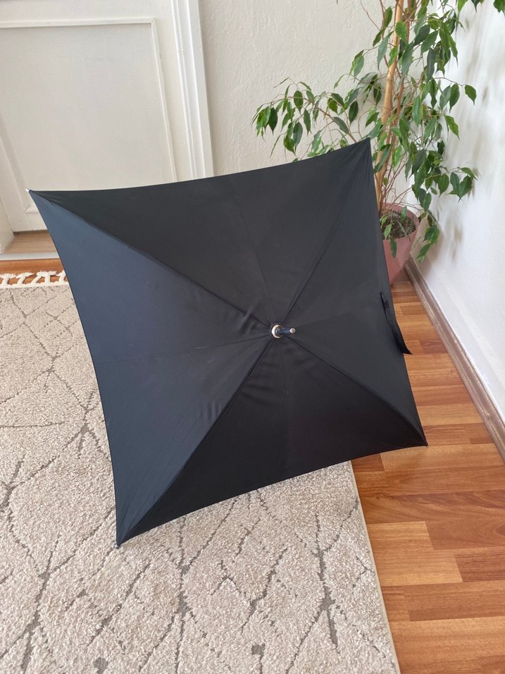 Siyah Gotik 4 gen Şemsiye - Görsel 2