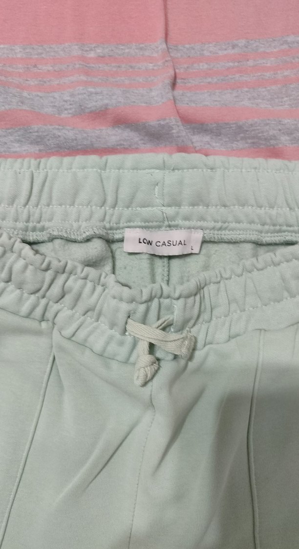 Kızlar için Rahat Kesim Pastel Eşofman Altı - Görsel 2