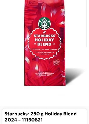 Starbucks chrismes blend