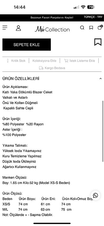 Diğer Mai collection'dan taba rengi blazer palto