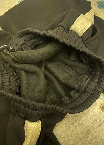 Sarı Yan Şeritli Erkek Rahat Eşofman altı - Görsel 5