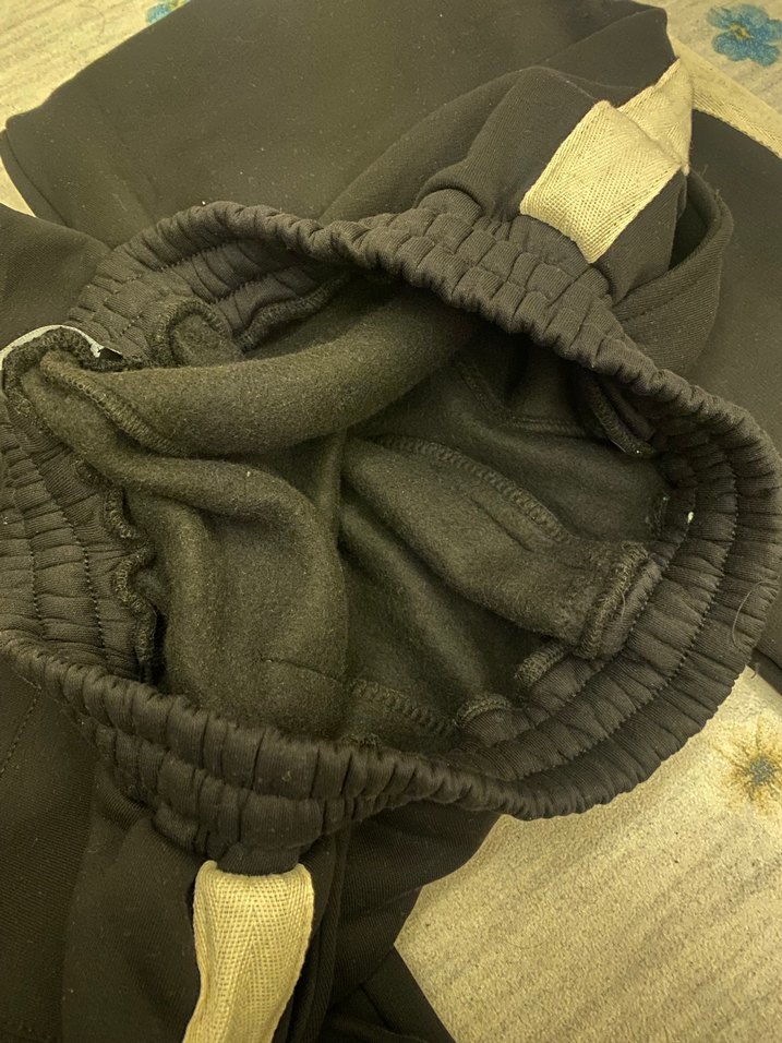 Sarı Yan Şeritli Erkek Rahat Eşofman altı - Görsel 5