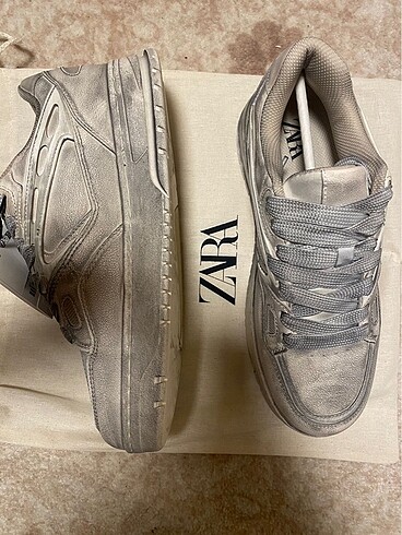 Zara yıkamalı sneaker