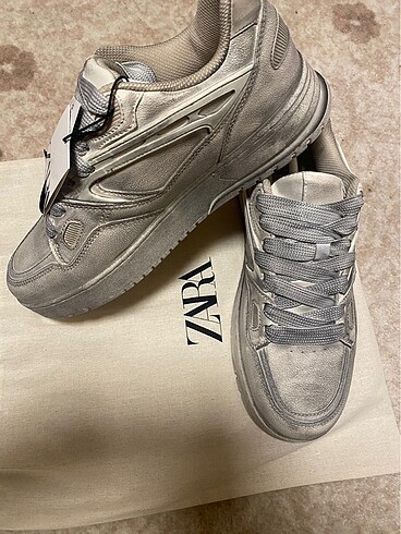 Zara Zara yıkamalı sneaker