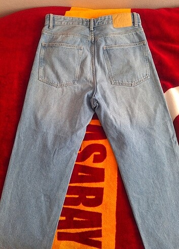 Bershka Bershka Açık Mavi Erkek Baggy Jean