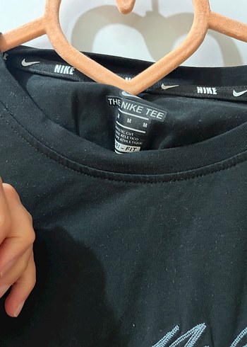 Siyah  Oversize Nike Tişört - Görsel 2