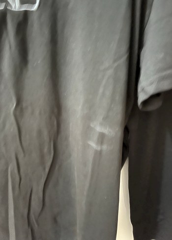 Siyah  Oversize Nike Tişört - Görsel 4