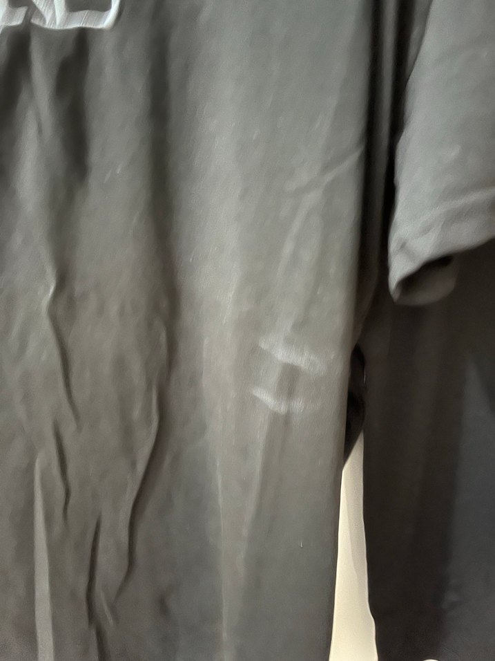 Siyah  Oversize Nike Tişört - Görsel 4